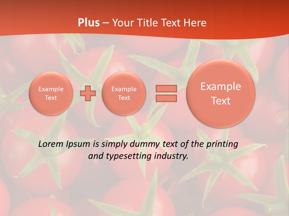 Cuisine Meal Collected PowerPoint Template