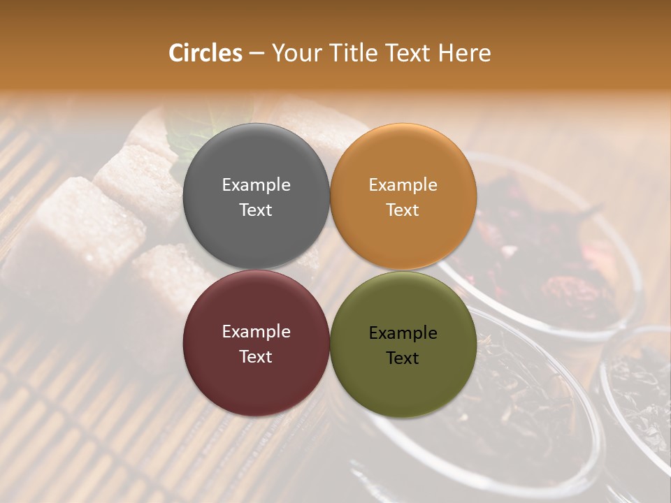 Liquid Horizontal Sugar PowerPoint Template