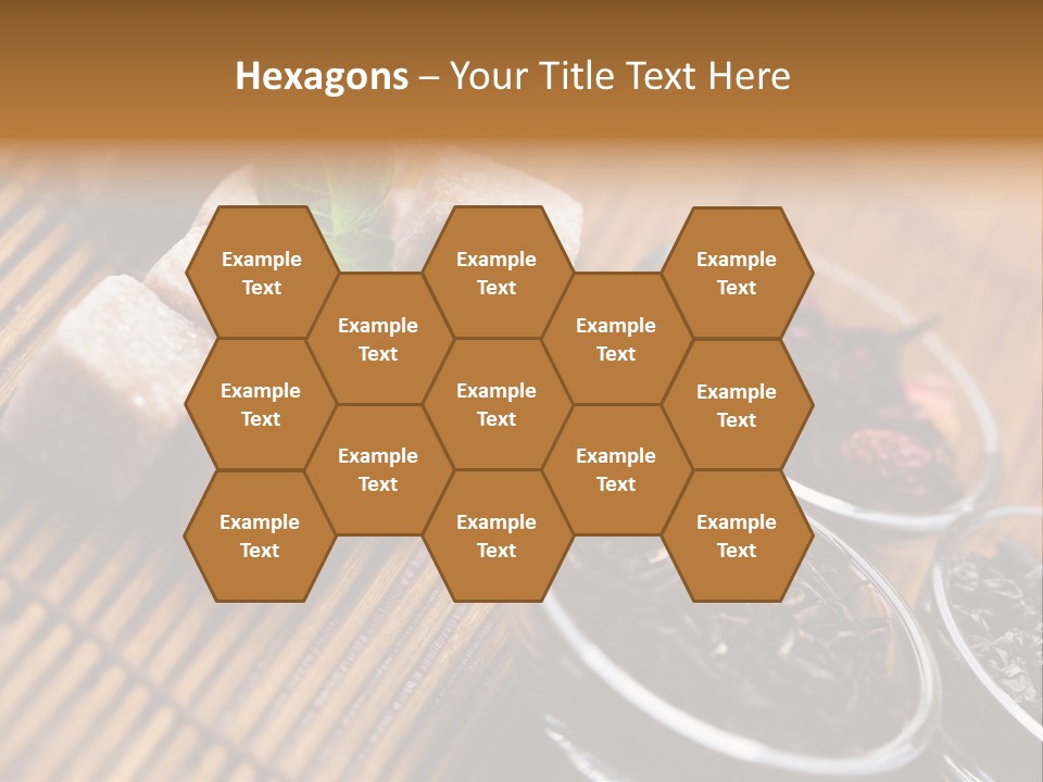 Liquid Horizontal Sugar PowerPoint Template