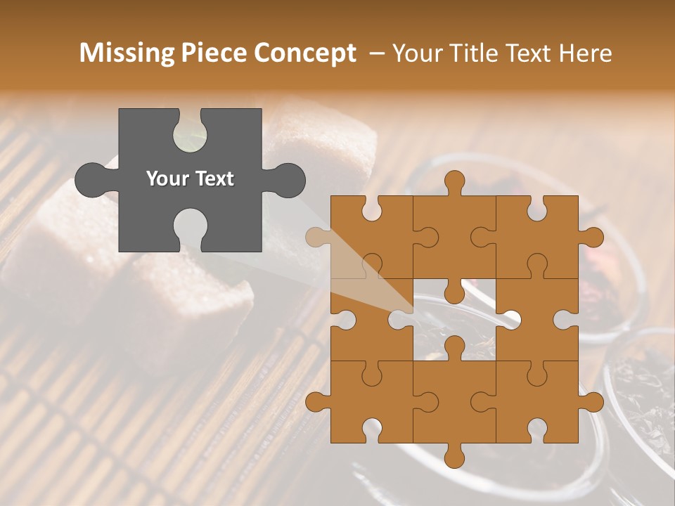 Liquid Horizontal Sugar PowerPoint Template