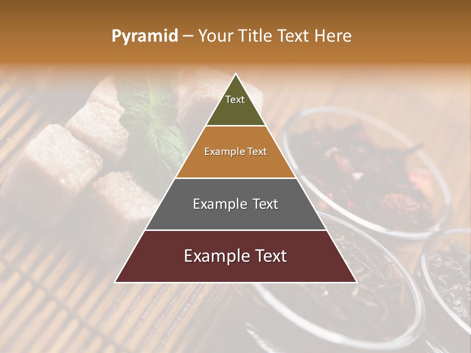 Liquid Horizontal Sugar PowerPoint Template