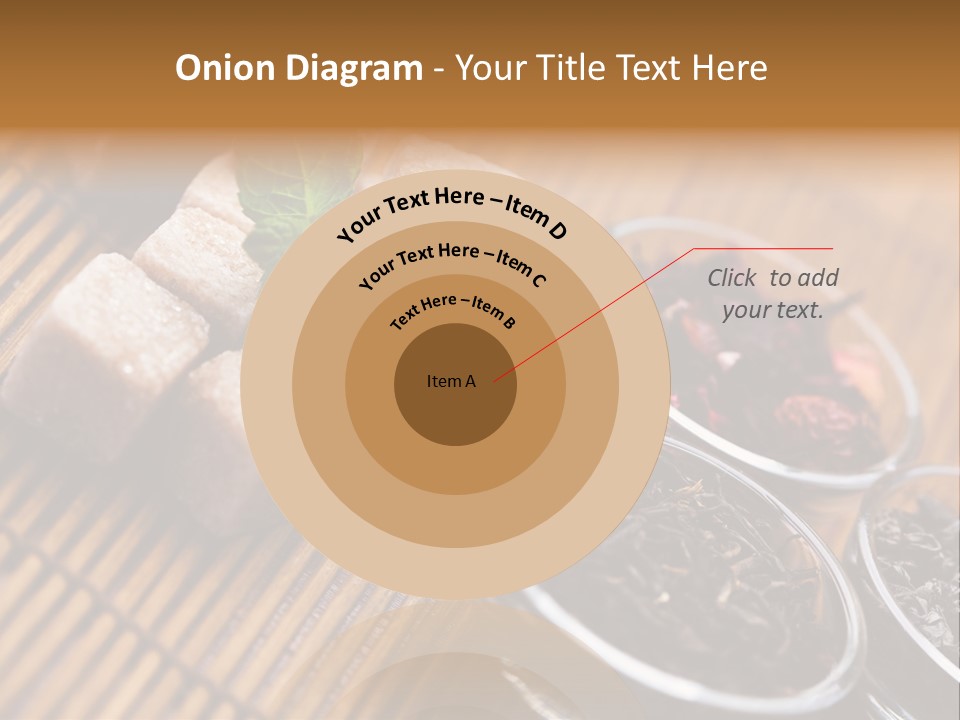 Liquid Horizontal Sugar PowerPoint Template