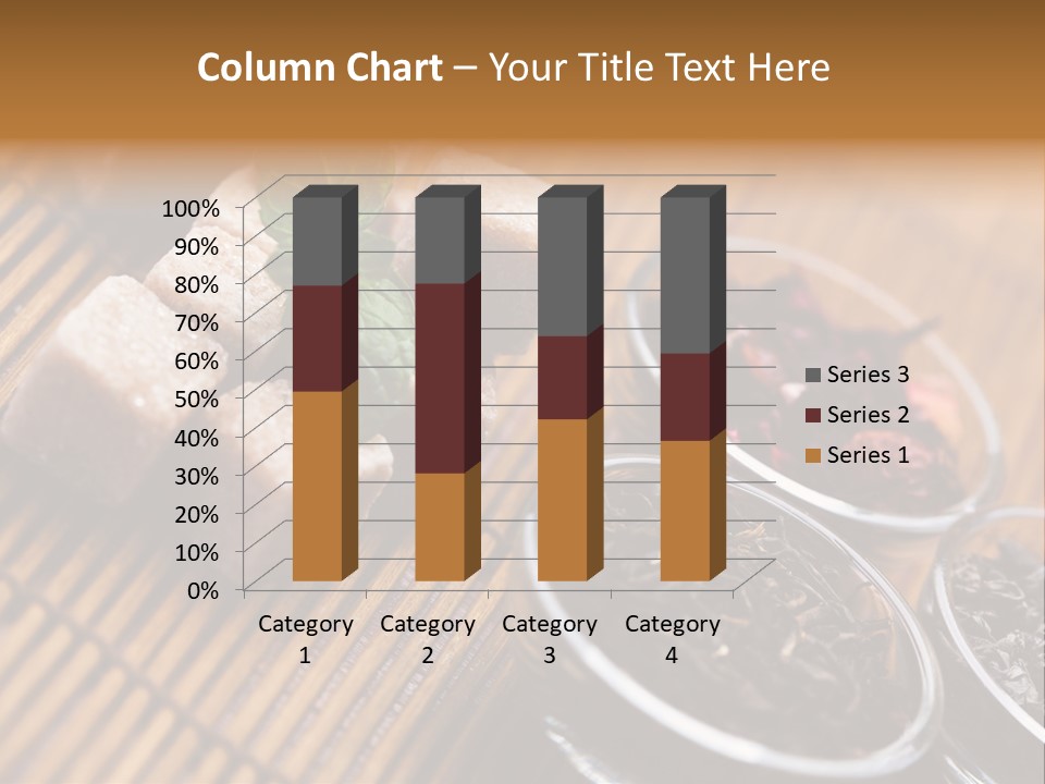 Liquid Horizontal Sugar PowerPoint Template