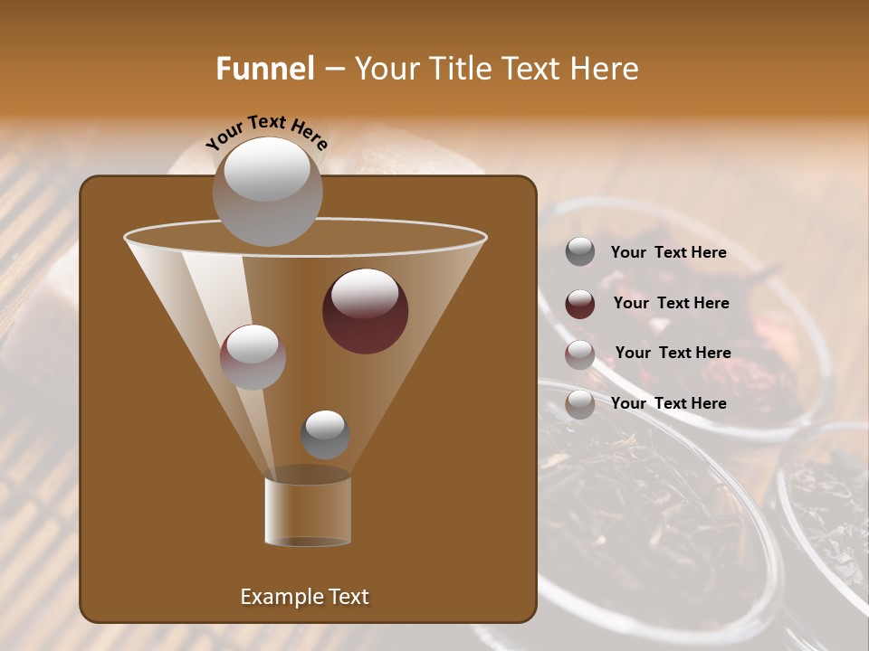 Liquid Horizontal Sugar PowerPoint Template