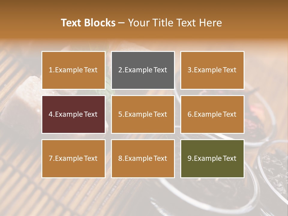 Liquid Horizontal Sugar PowerPoint Template