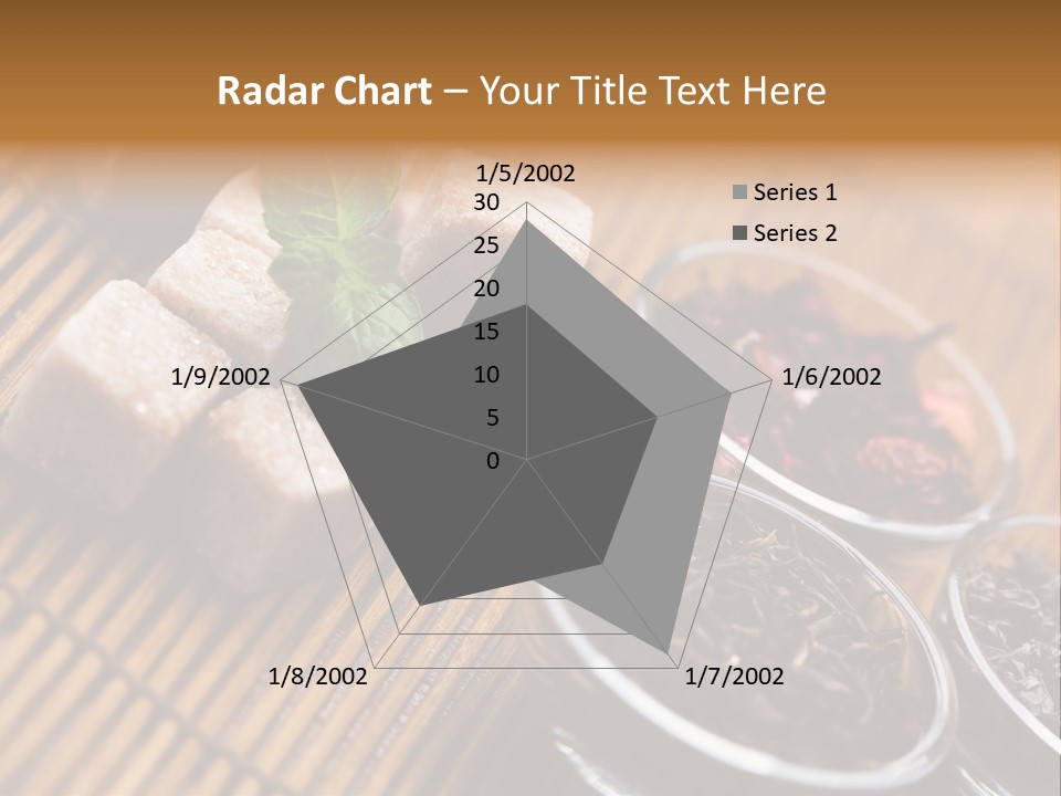 Liquid Horizontal Sugar PowerPoint Template