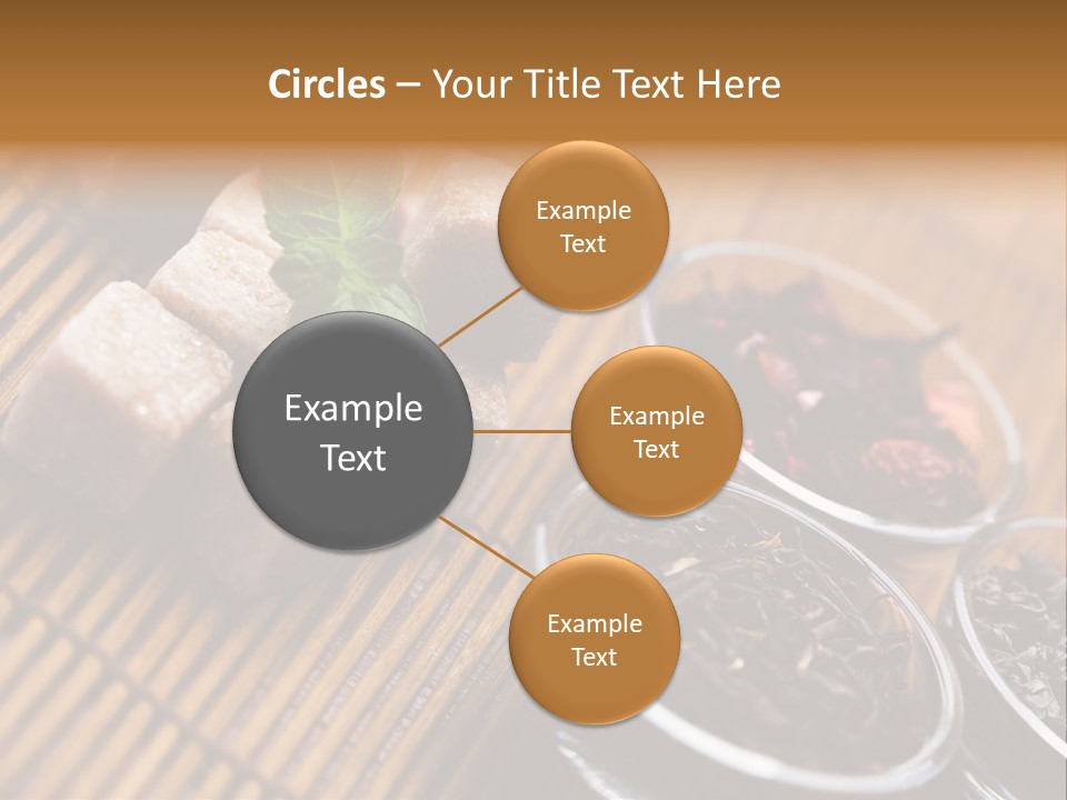 Liquid Horizontal Sugar PowerPoint Template