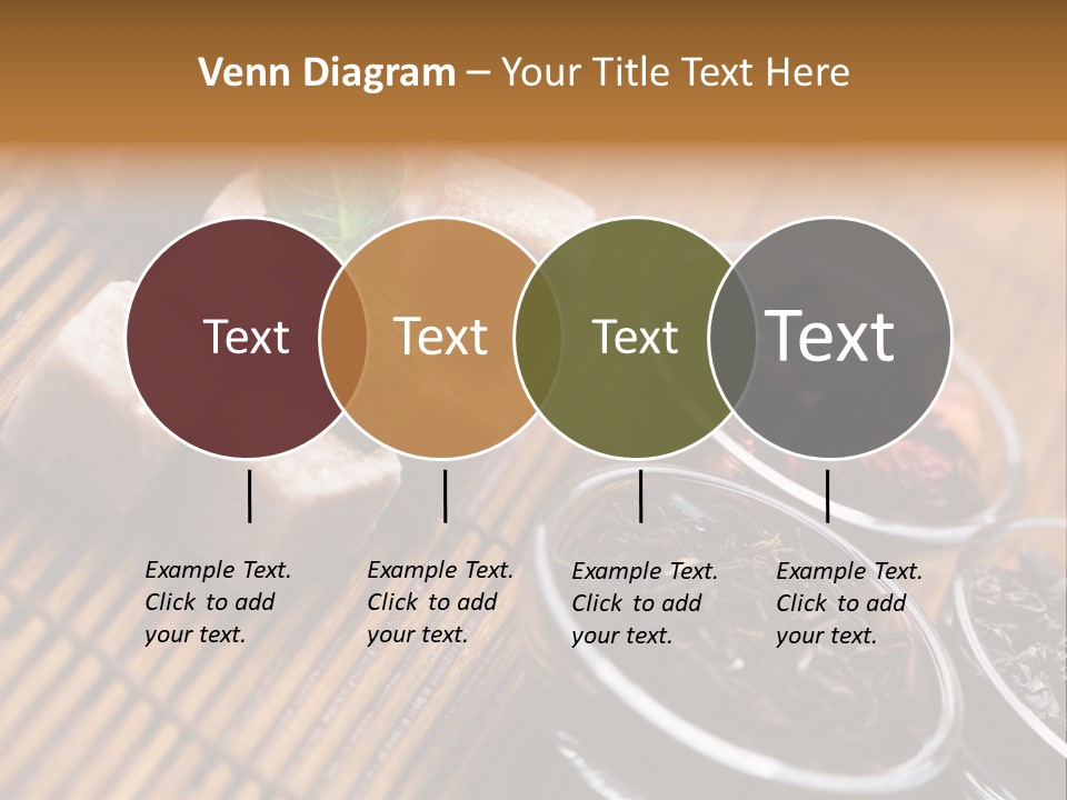 Liquid Horizontal Sugar PowerPoint Template