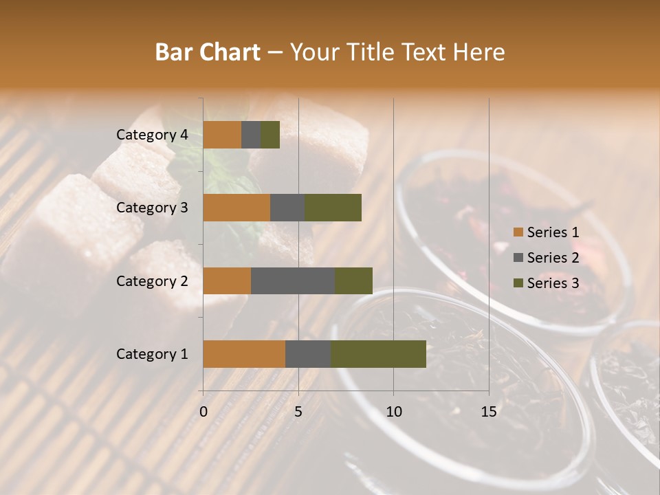 Liquid Horizontal Sugar PowerPoint Template