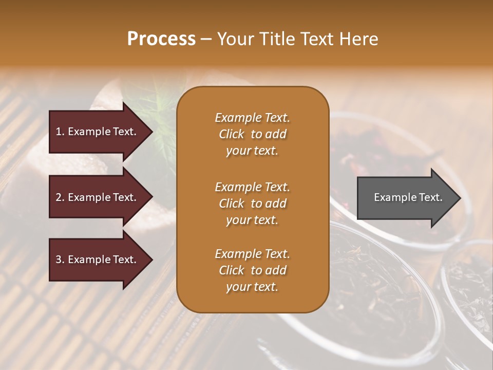 Liquid Horizontal Sugar PowerPoint Template
