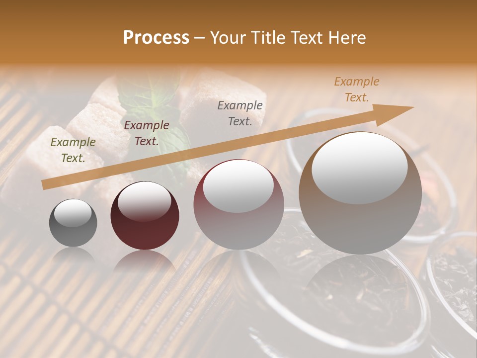 Liquid Horizontal Sugar PowerPoint Template