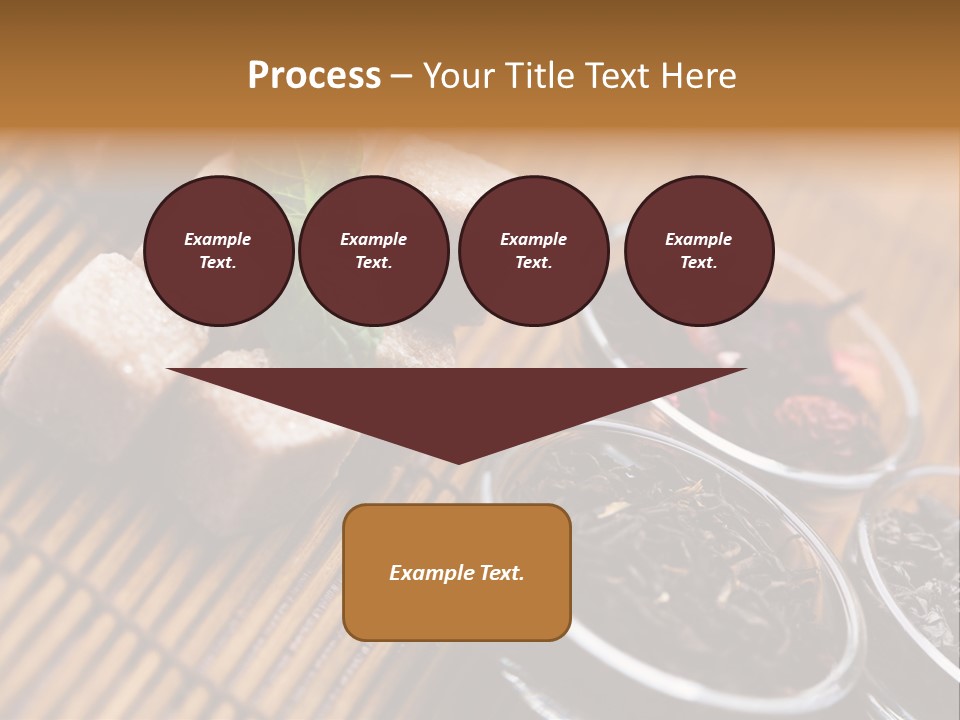 Liquid Horizontal Sugar PowerPoint Template
