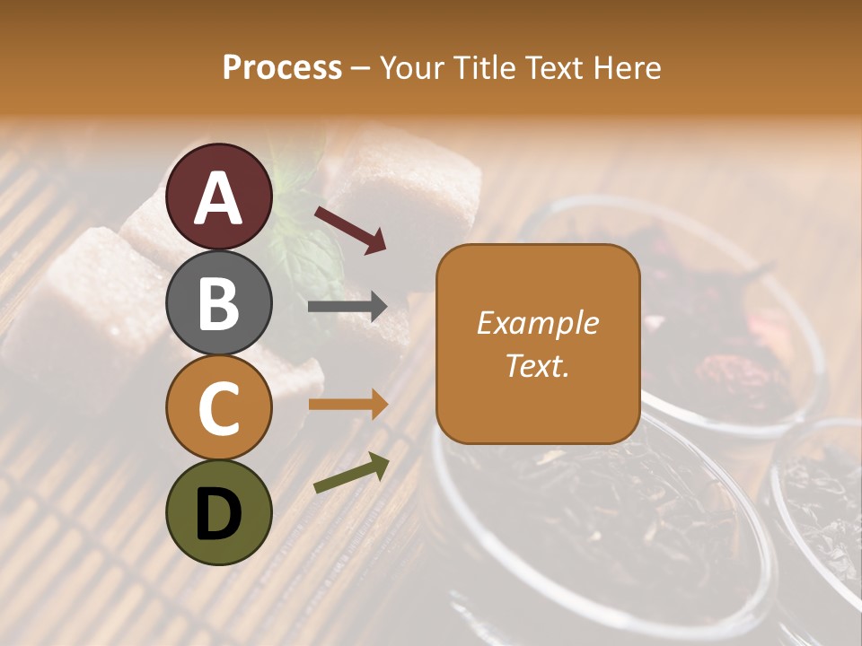 Liquid Horizontal Sugar PowerPoint Template