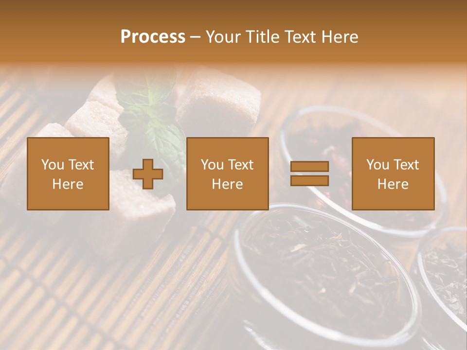 Liquid Horizontal Sugar PowerPoint Template