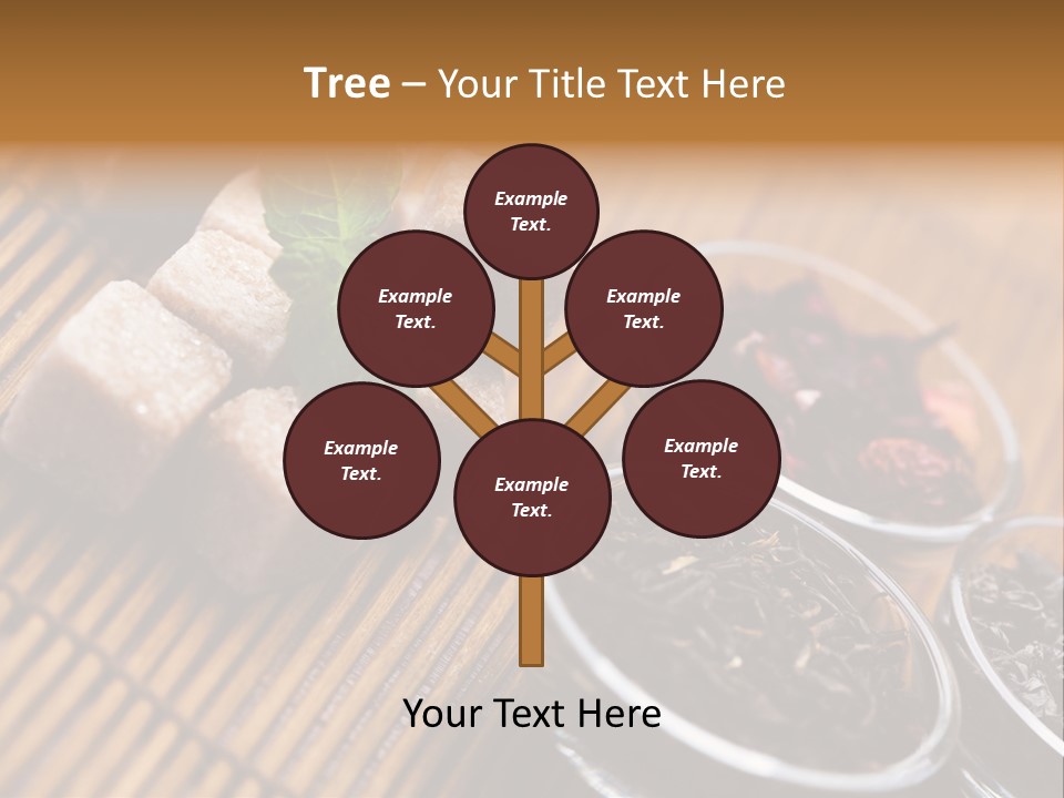 Liquid Horizontal Sugar PowerPoint Template