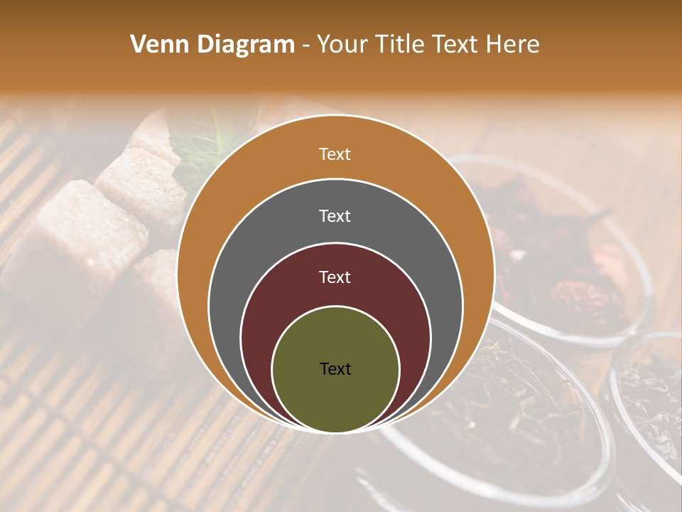 Liquid Horizontal Sugar PowerPoint Template