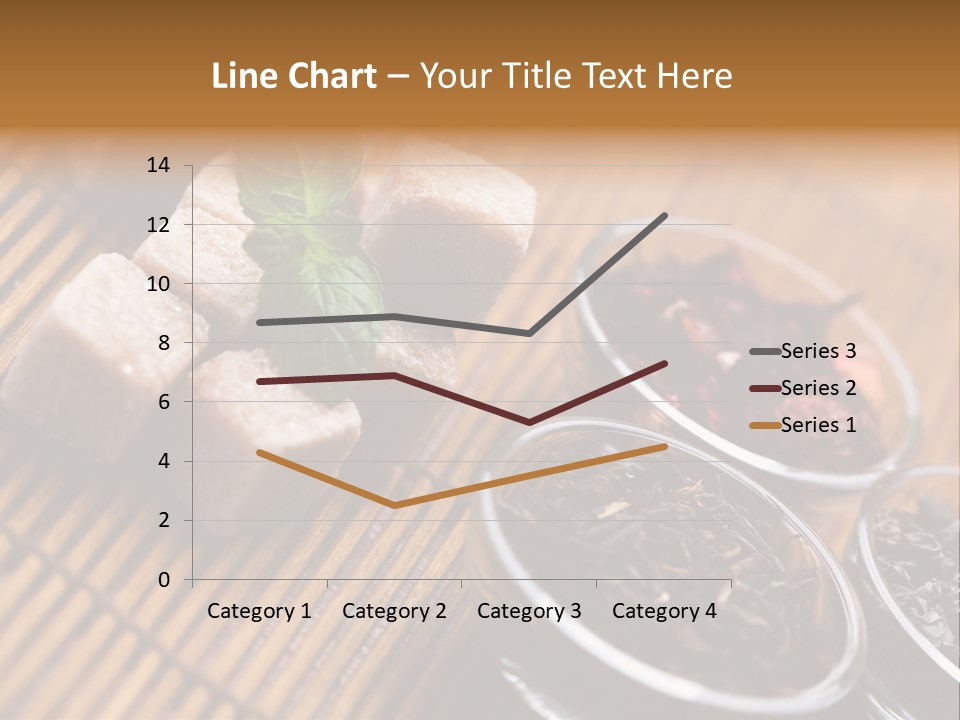 Liquid Horizontal Sugar PowerPoint Template
