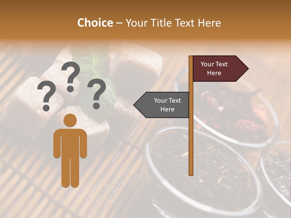 Liquid Horizontal Sugar PowerPoint Template