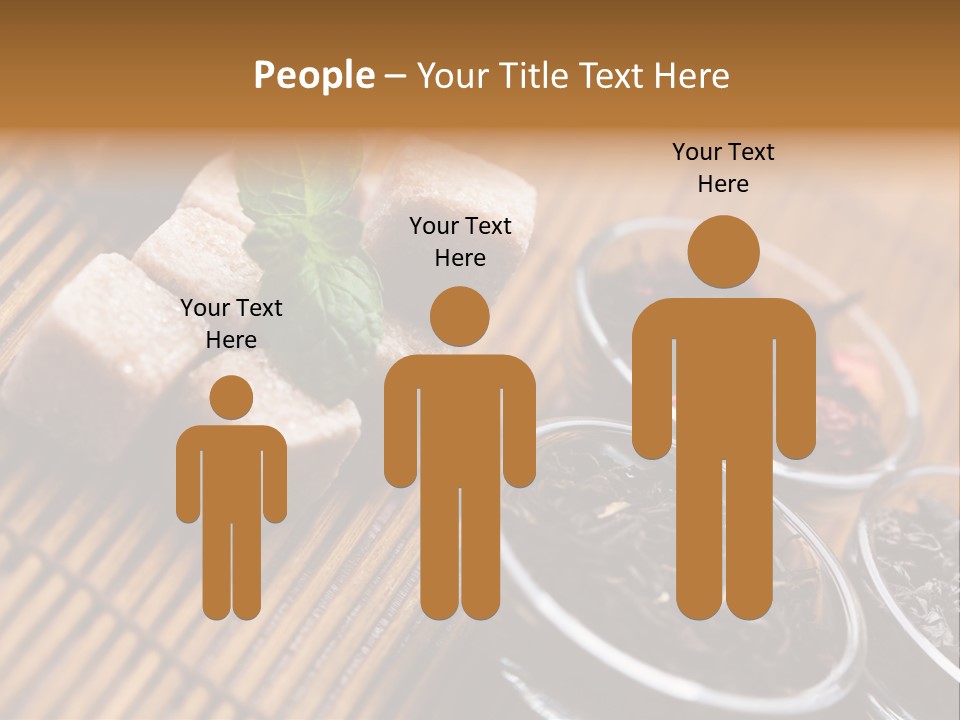 Liquid Horizontal Sugar PowerPoint Template