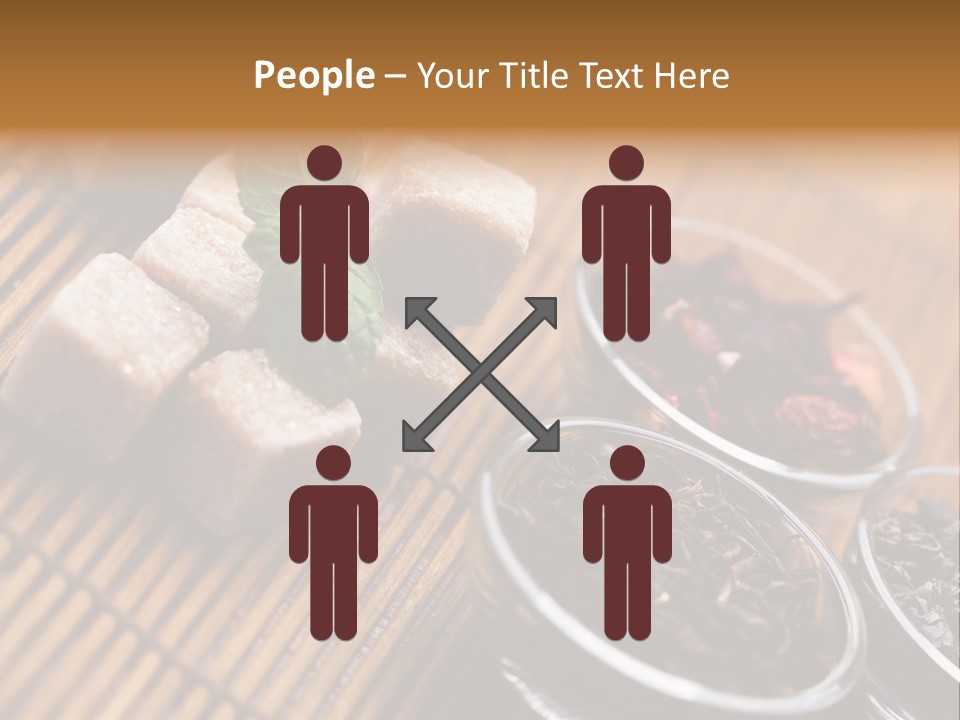 Liquid Horizontal Sugar PowerPoint Template