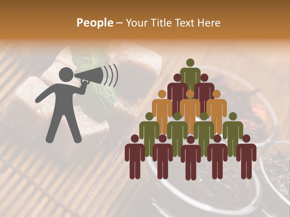 Liquid Horizontal Sugar PowerPoint Template