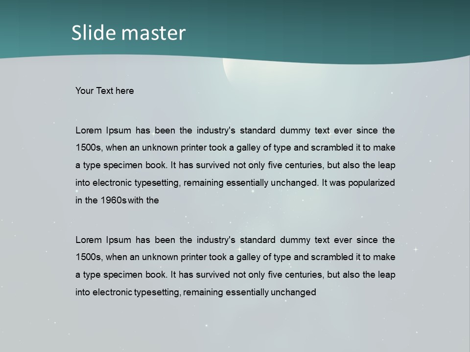 Digital Satellite Twilight PowerPoint Template
