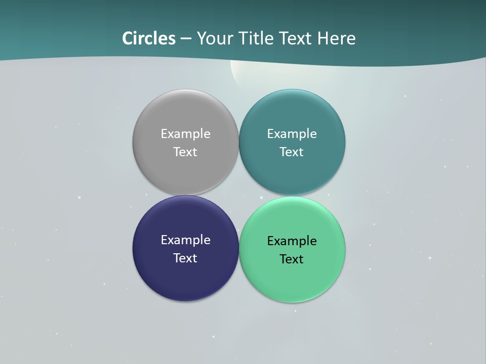 Digital Satellite Twilight PowerPoint Template