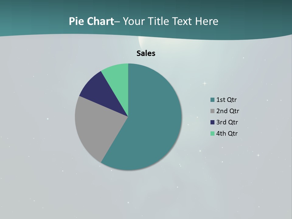 Digital Satellite Twilight PowerPoint Template