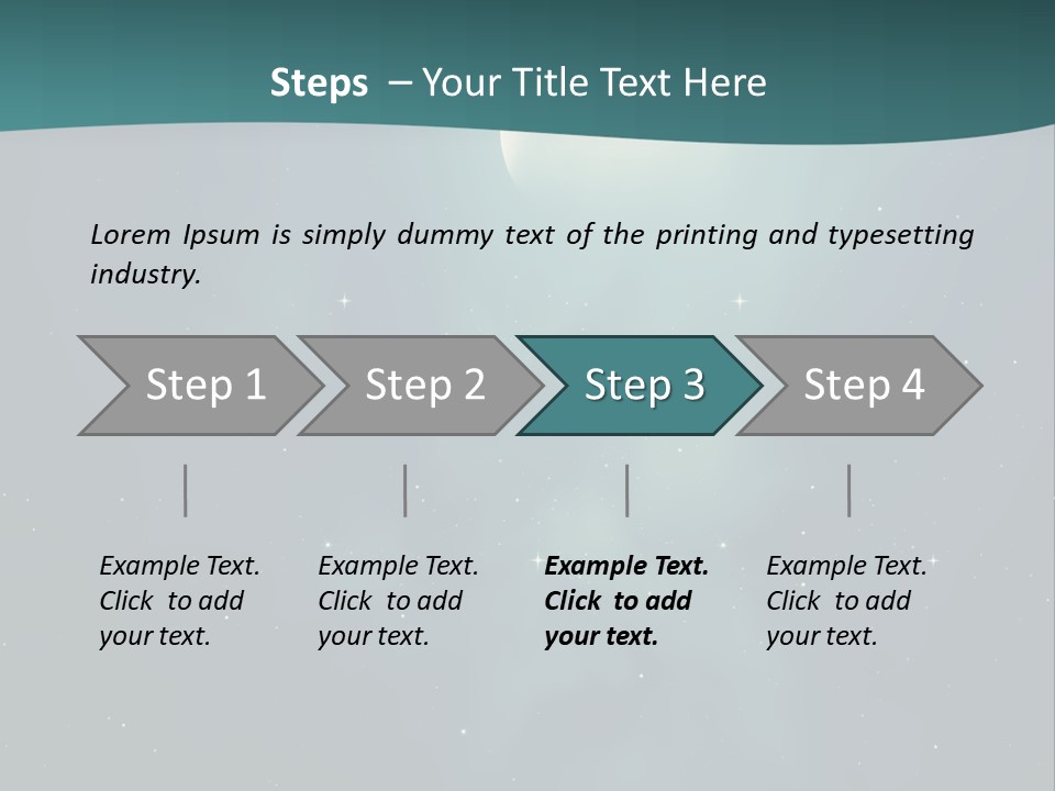 Digital Satellite Twilight PowerPoint Template