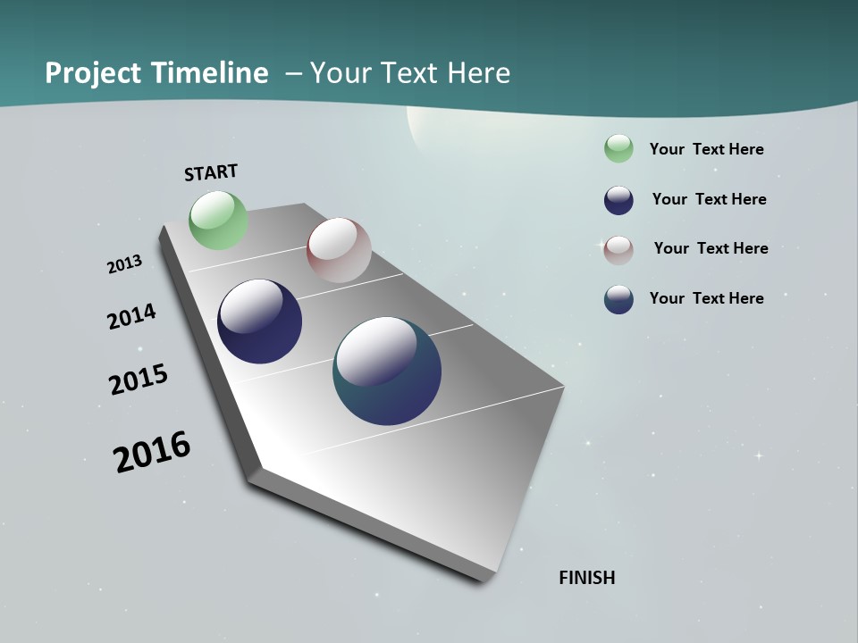 Digital Satellite Twilight PowerPoint Template
