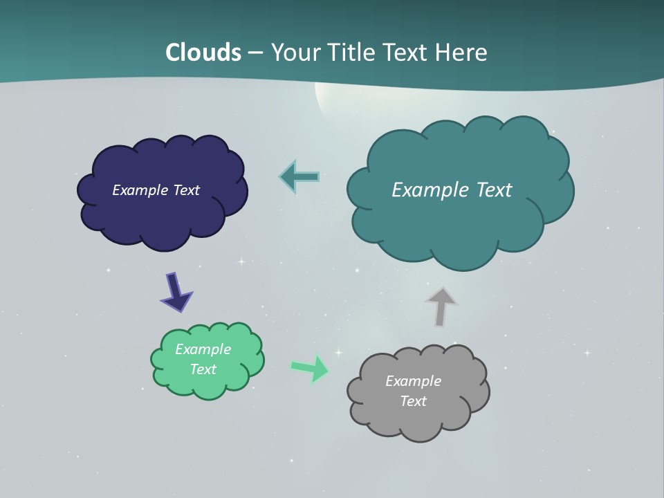 Digital Satellite Twilight PowerPoint Template