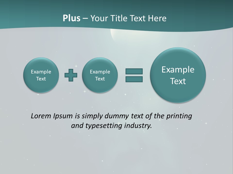 Digital Satellite Twilight PowerPoint Template