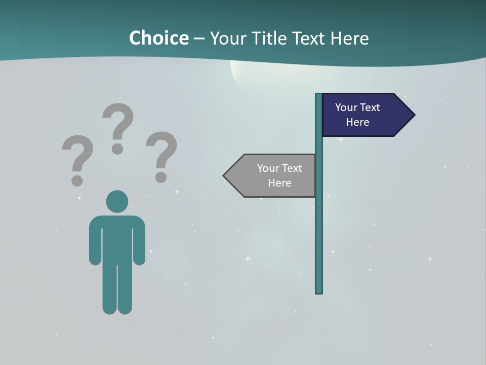Digital Satellite Twilight PowerPoint Template