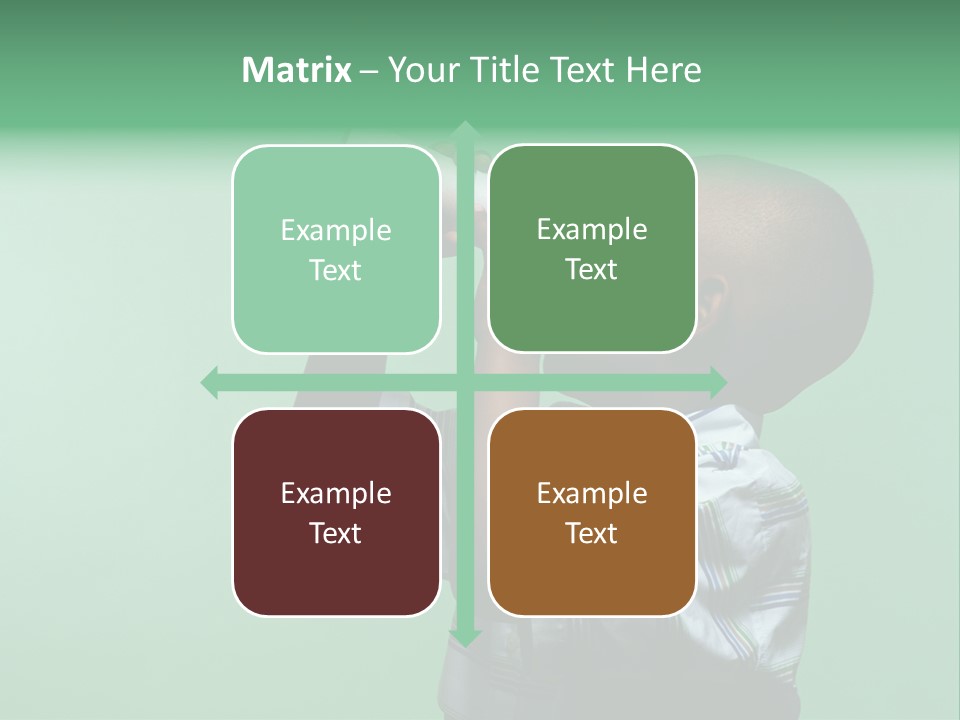 Boardroom Toon Teamwork PowerPoint Template