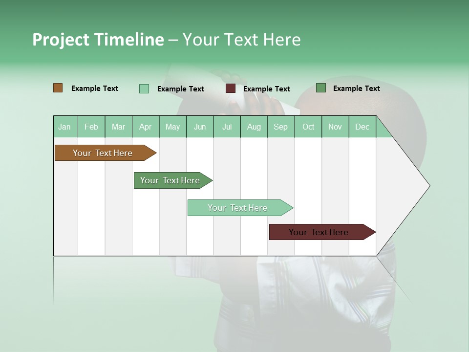 Boardroom Toon Teamwork PowerPoint Template