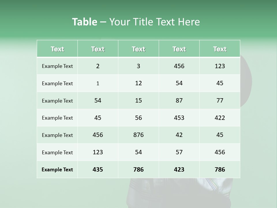 Boardroom Toon Teamwork PowerPoint Template