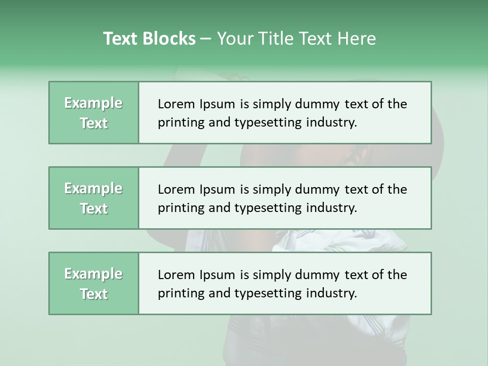 Boardroom Toon Teamwork PowerPoint Template