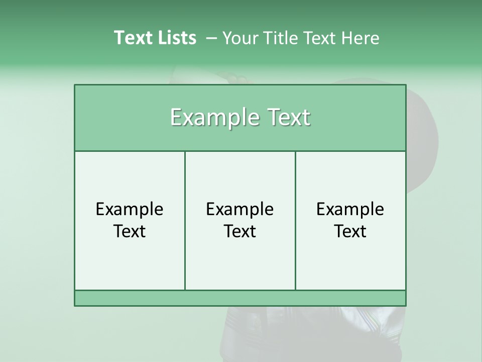 Boardroom Toon Teamwork PowerPoint Template