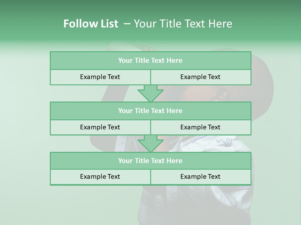 Boardroom Toon Teamwork PowerPoint Template
