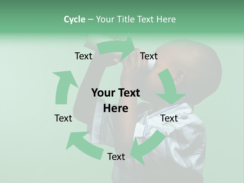 Boardroom Toon Teamwork PowerPoint Template