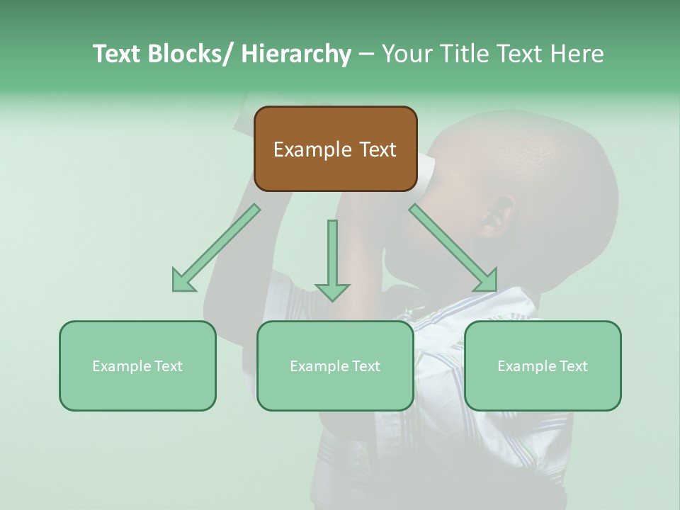 Boardroom Toon Teamwork PowerPoint Template