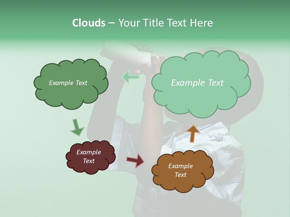 Boardroom Toon Teamwork PowerPoint Template