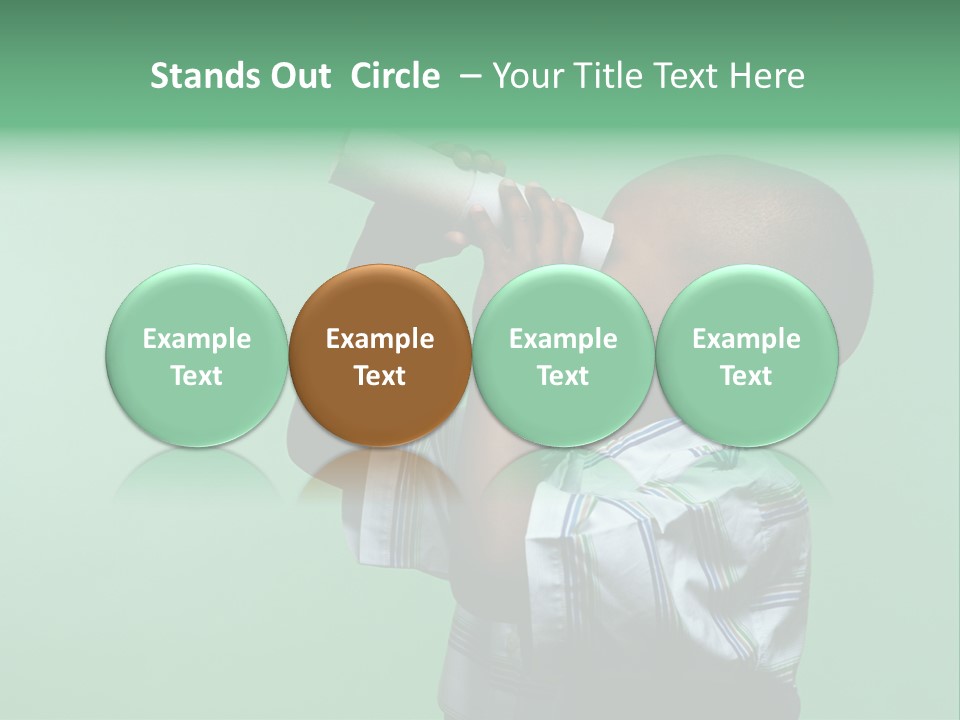 Boardroom Toon Teamwork PowerPoint Template