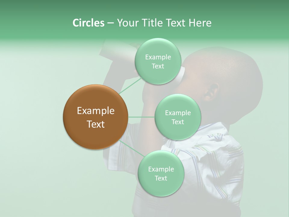 Boardroom Toon Teamwork PowerPoint Template