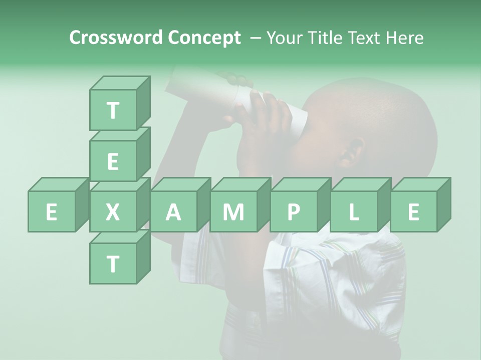 Boardroom Toon Teamwork PowerPoint Template