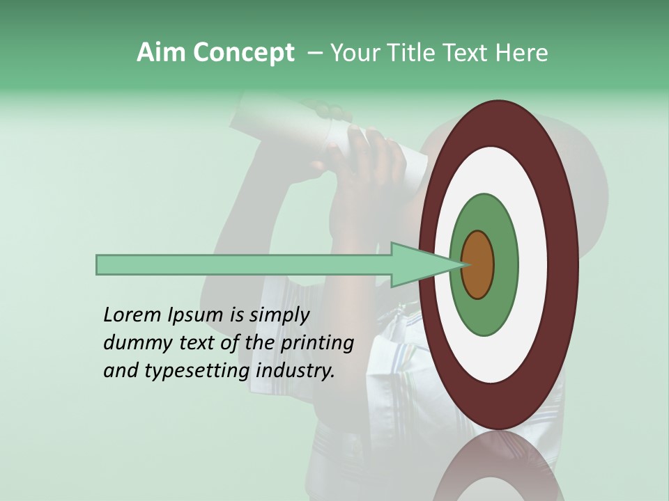 Boardroom Toon Teamwork PowerPoint Template