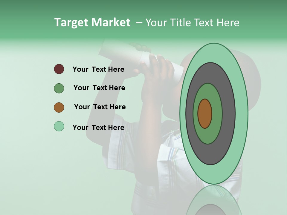 Boardroom Toon Teamwork PowerPoint Template