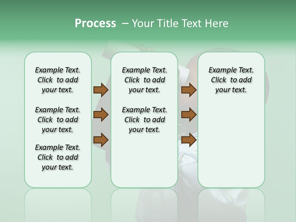 Boardroom Toon Teamwork PowerPoint Template