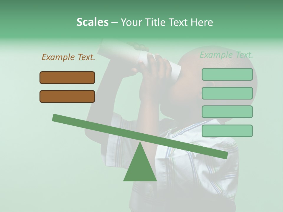 Boardroom Toon Teamwork PowerPoint Template