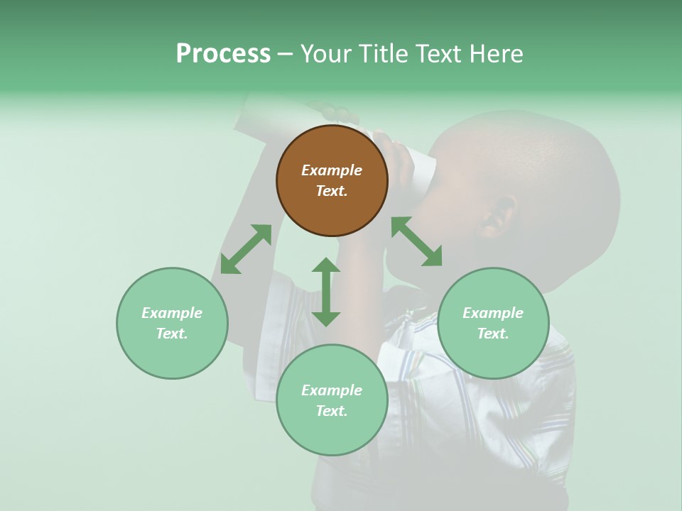 Boardroom Toon Teamwork PowerPoint Template